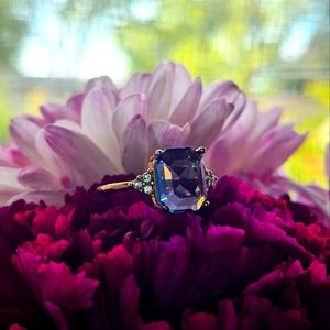 Francesca's (Faux) Saphire Ring